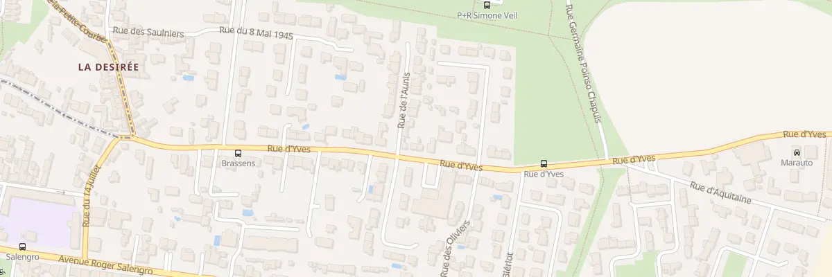 Plan du 29 Rue d’Yves à Aytré