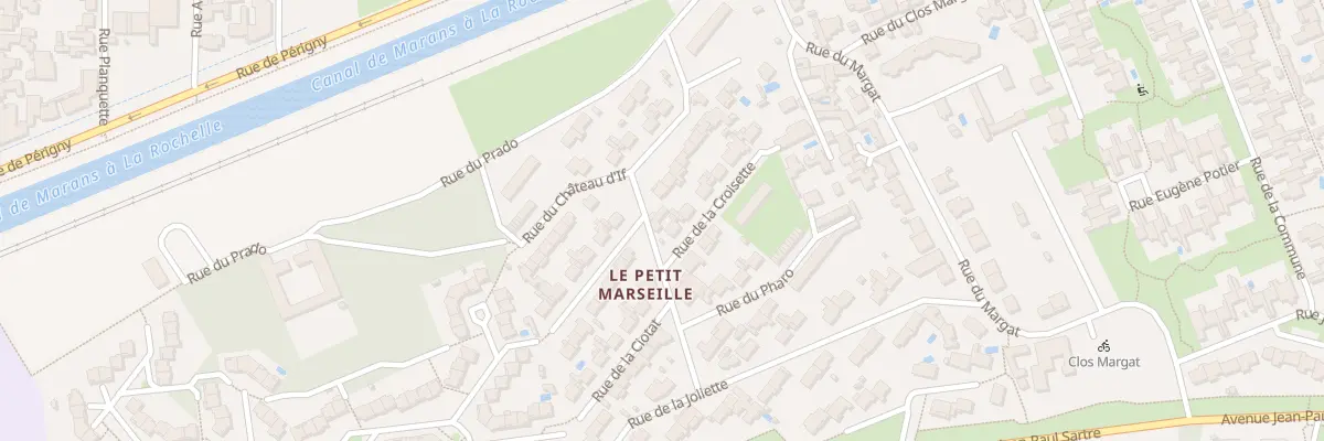 Plan du 19 Rue de la Canebière à La Rochelle