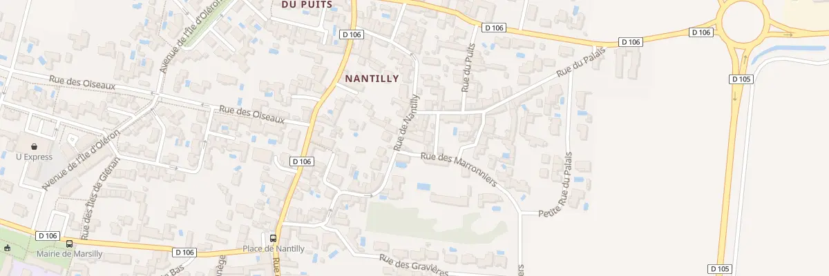 Plan du 3 Rue des Marronniers à Marsilly