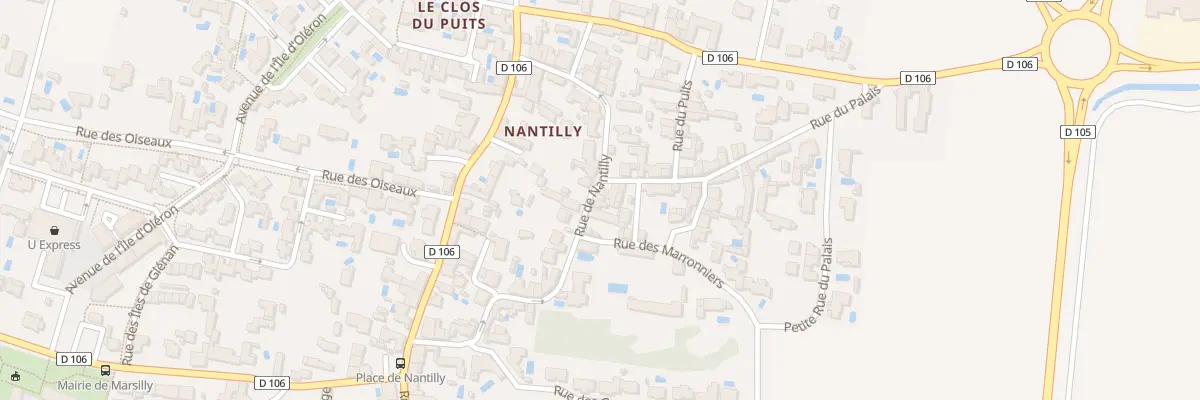 Plan du 18 Rue de Nantilly à Marsilly