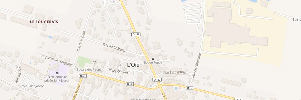 Plan du 51 Rue nationale à L’Oie