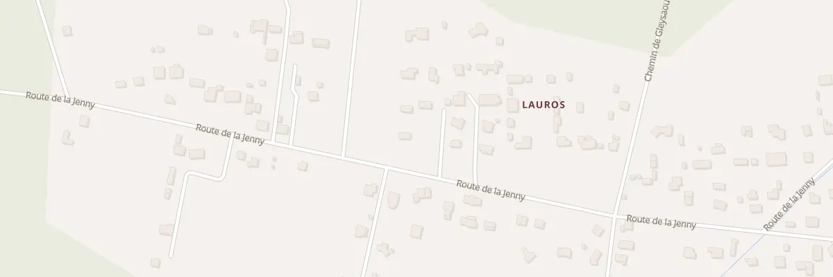 Plan du 32B Rte de la Jenny au Porge
