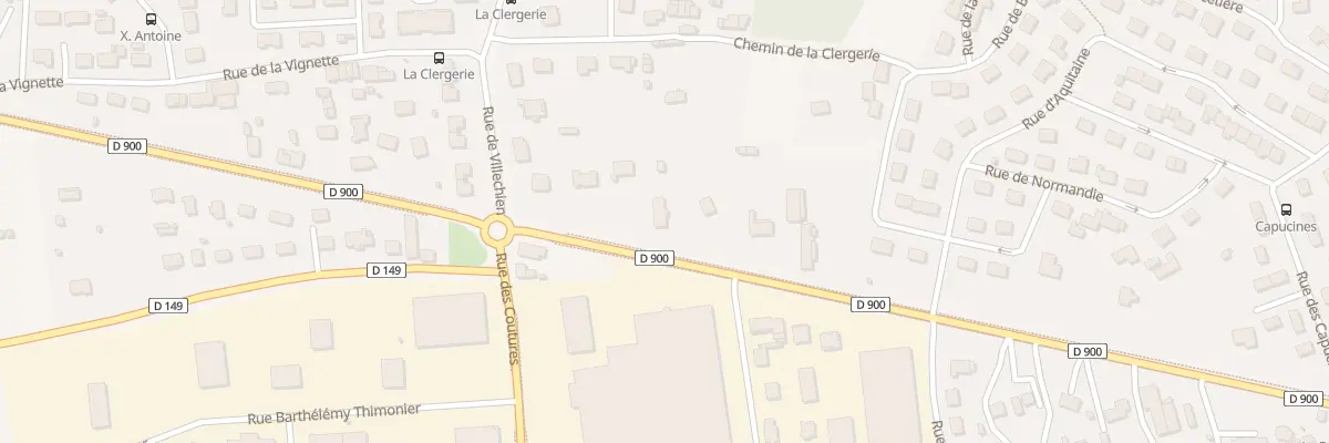 Plan du 1507D Rte de Périers à Agneaux