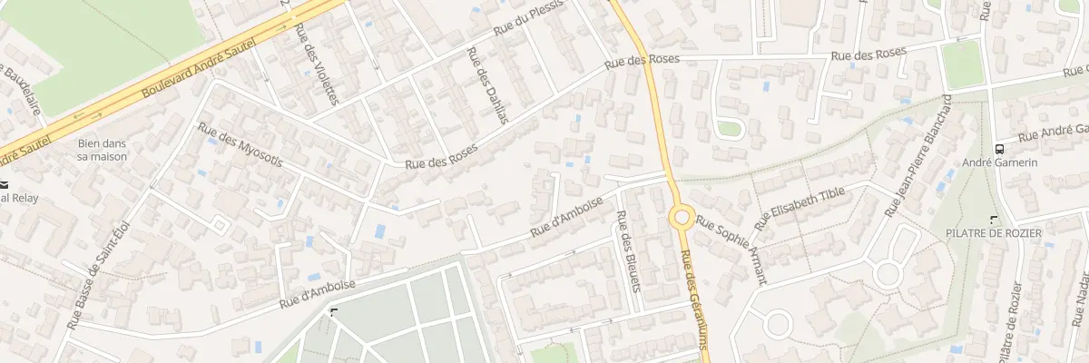 Plan du 43 Rue d’Amboise à La Rochelle