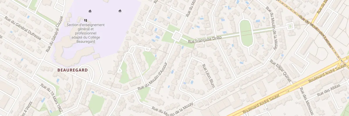 Plan du 20 Rue Moulin d’Amour à La Rochelle
