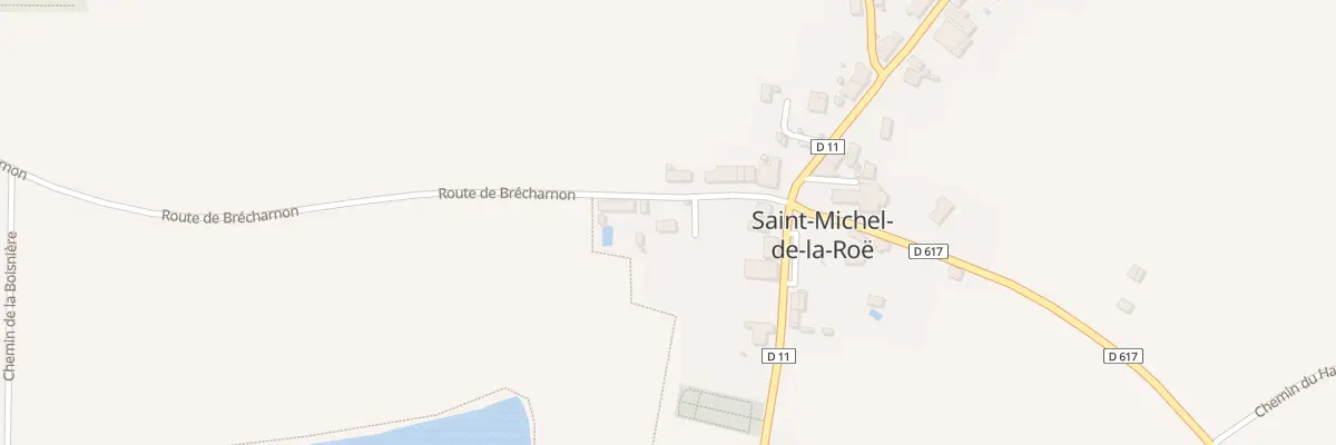 Plan du 4 Rue du Seigneur de Brecharnon à Saint-Michel-de-la-Roë