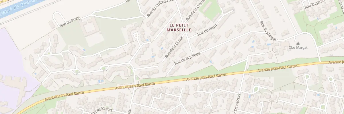 Plan du 11 Rue de la Ciotat à La Rochelle