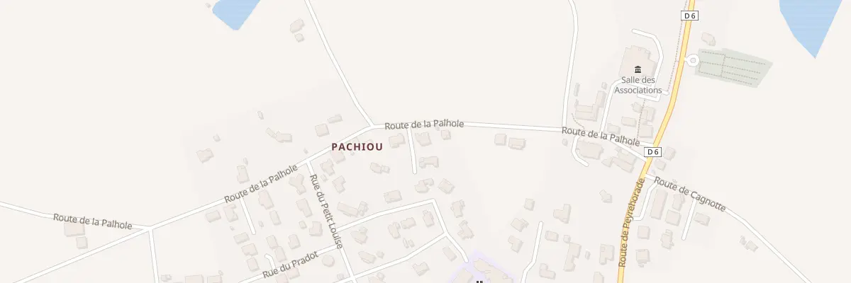 Plan du 520 Rte de la Payolle à Saint-Lon-les-Mines