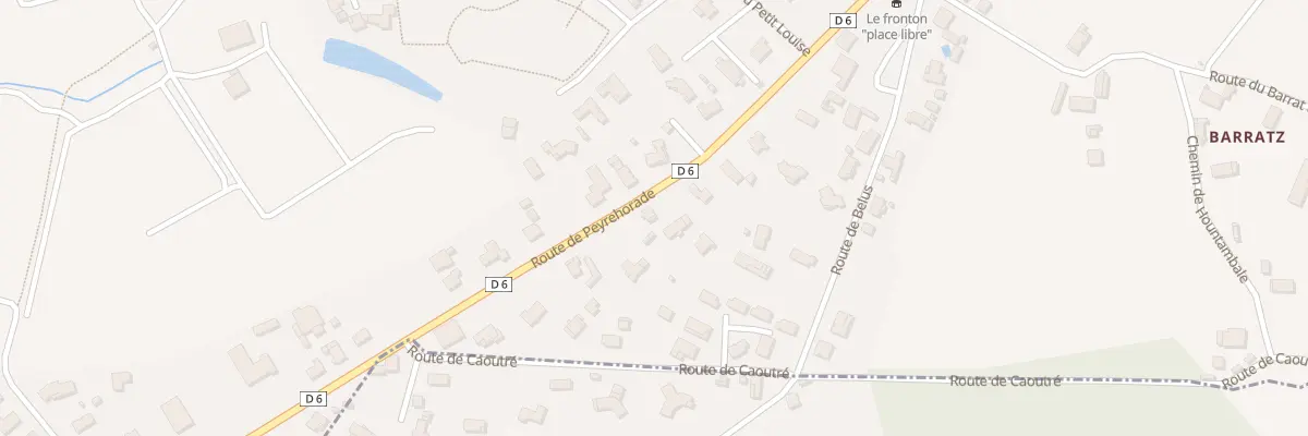 Plan du 571 Rte de Peyrehorade à Saint-Lon-les-Mines