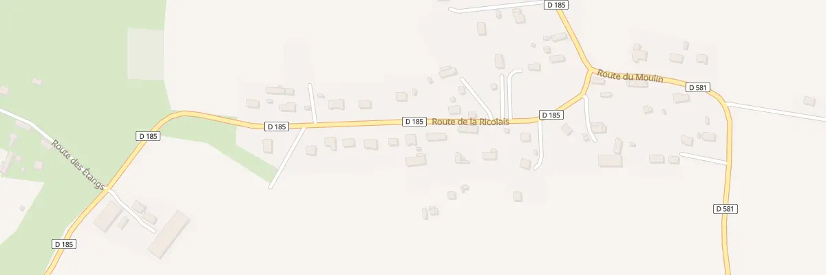 Plan du 33 Rte de la Ricolais - Virey à Saint-Hilaire-du-Harcouët