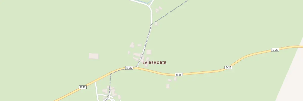 Plan du 5032 La Basse Rehorie à Montautour