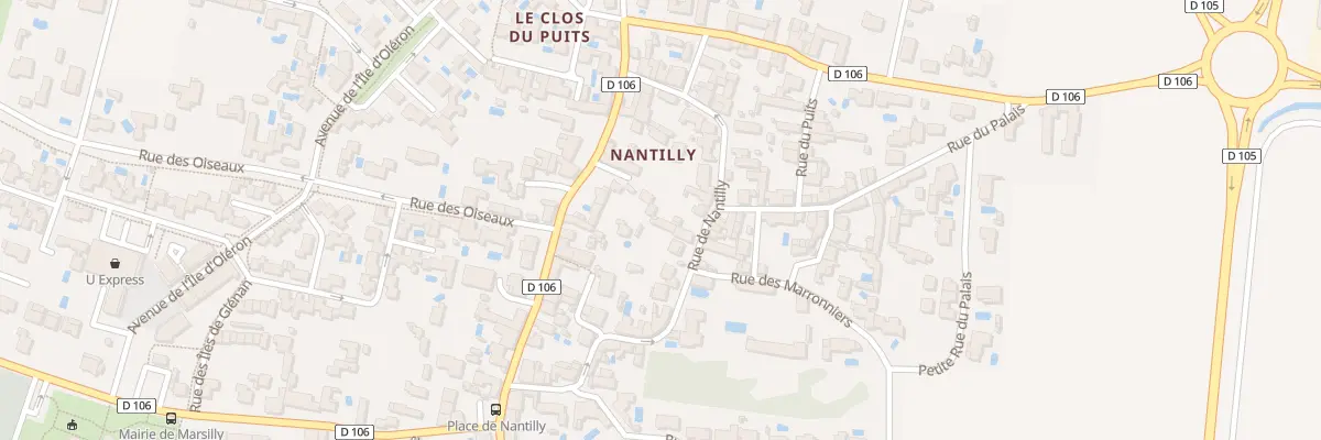 Plan du 19 Rue de Nantilly à Marsilly