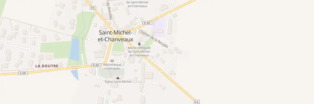 Plan du 3 Rue d’Anjou (St-Michel-Et-Ch) à Ombrée d’Anjou