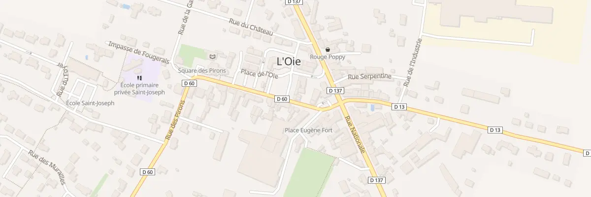 Plan du 23 Pl de l’Oie à L’Oie
