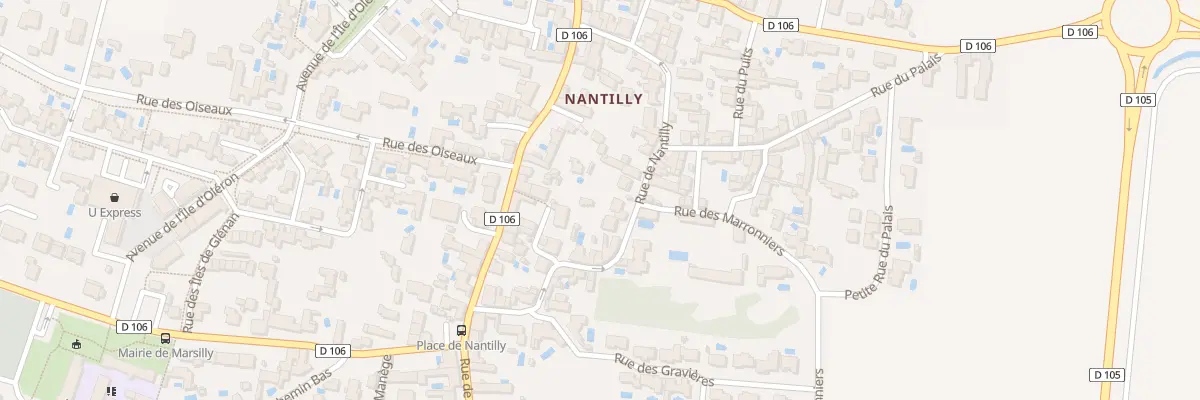 Plan du 15T Rue de Nantilly à Marsilly