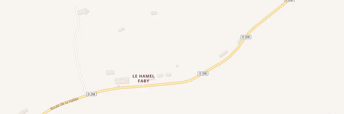 Plan du 15 Rte de la Vallée à Montabot
