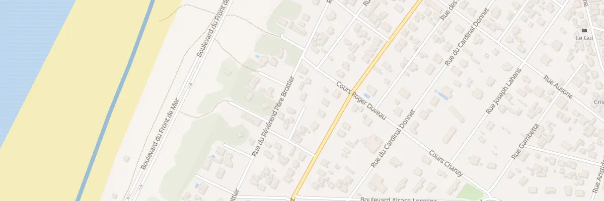 Plan du 20A Rue du Rp Daniel Brottier à Soulac-sur-Mer