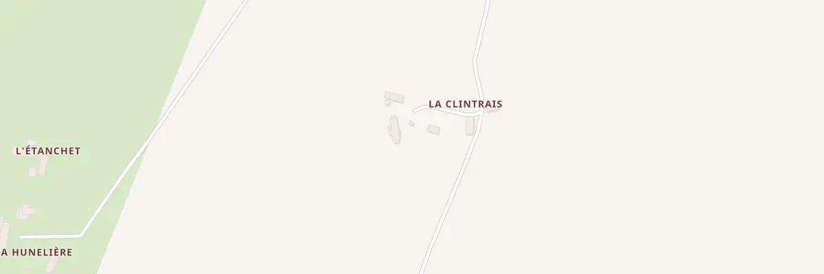 Plan du 25 La Clintrais à La Bazouge-du-Désert