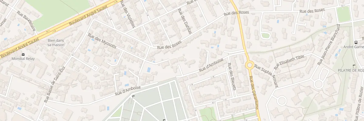 Plan du 39 Rue d’Amboise à La Rochelle