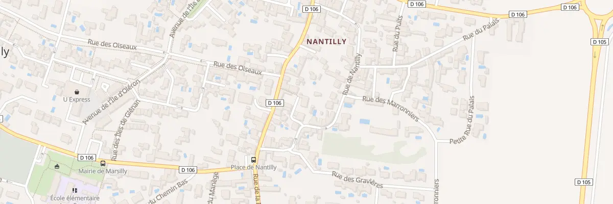 Plan du 11 Rue de Nantilly à Marsilly