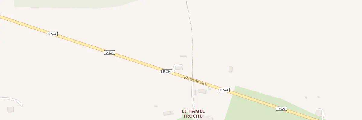 Plan du 5054 Le Hamel Trochu à Saint-Aubin-des-Bois