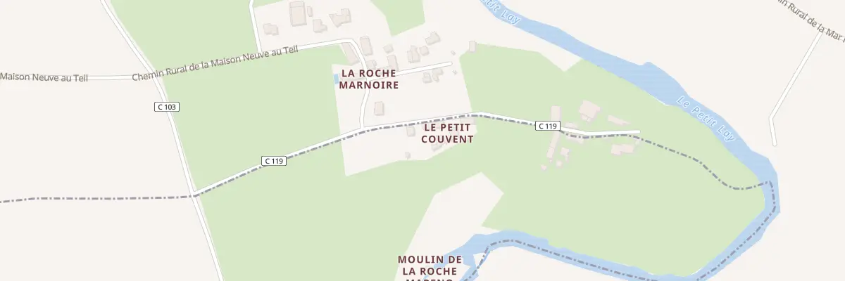 Plan du 2 Le Petit Couvent à Saint-Hilaire-le-Vouhis