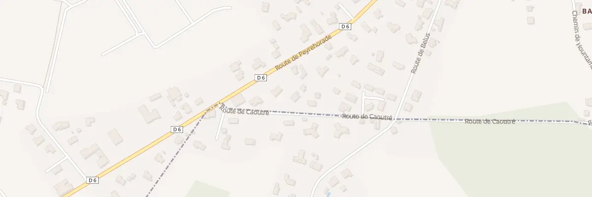Plan du 93 Rte de Caoutre à Saint-Lon-les-Mines