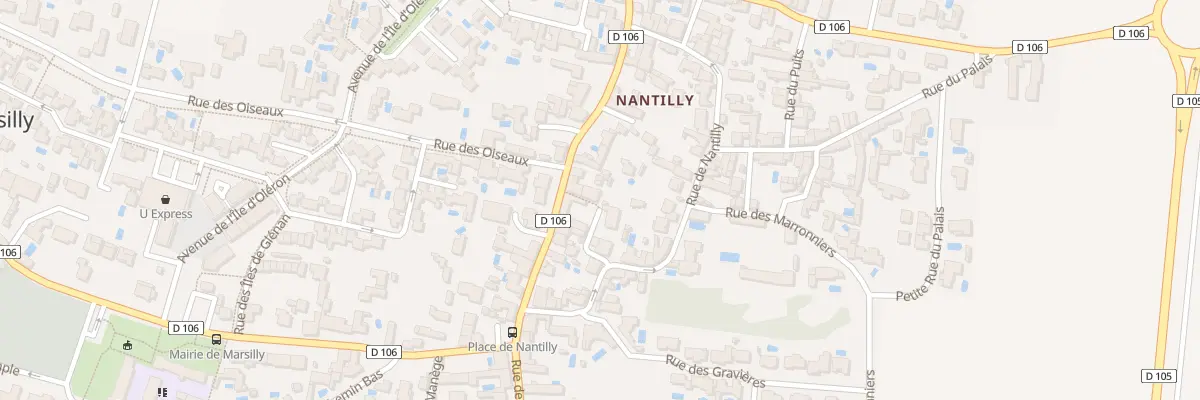 Plan du 9 Rue de Nantilly à Marsilly