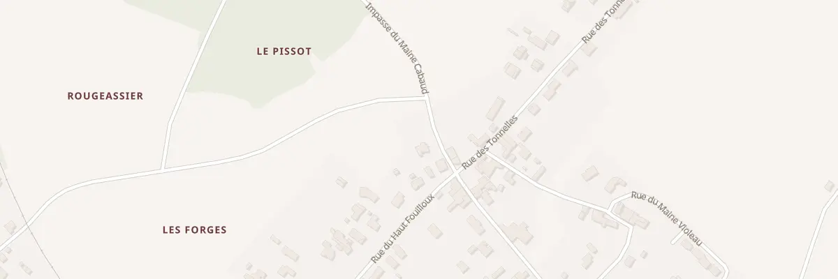 Plan du 45 Rue du Haut Fouilloux à Arvert
