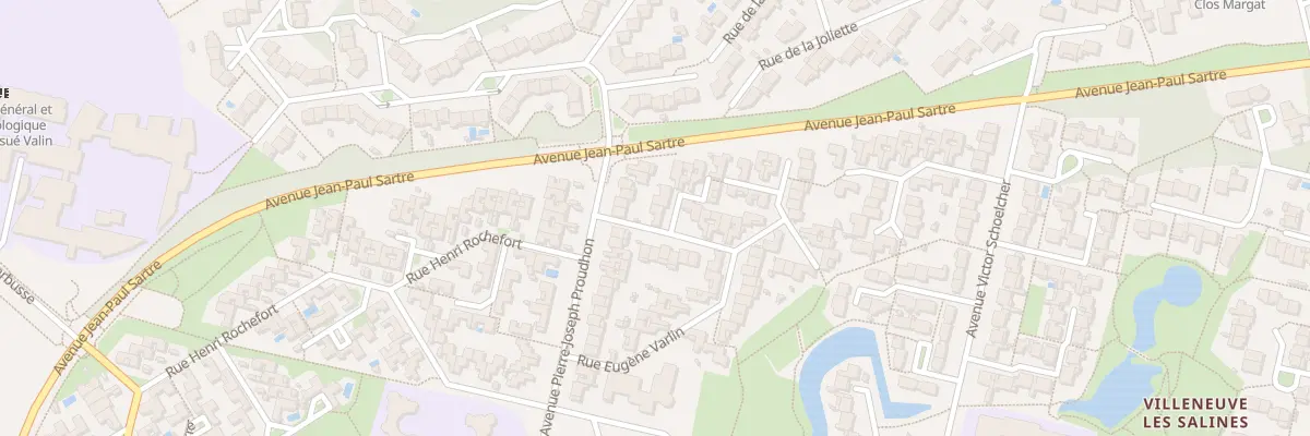 Plan du 1 Rue Louise Michel à La Rochelle
