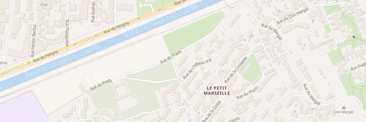 Plan du 15 Rue du Prado à La Rochelle