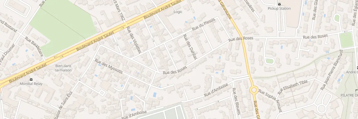 Plan du 9 Rue des Oeillets à La Rochelle