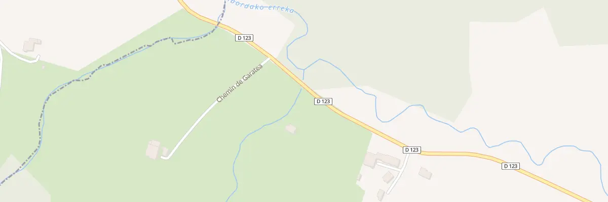 Plan du 1705 Rte d’Orègue à Amorots-Succos