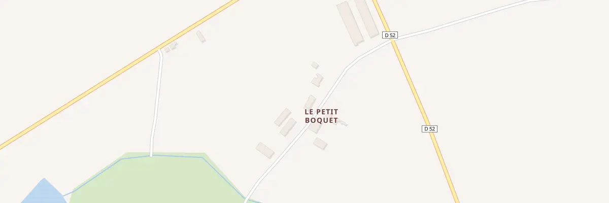 Plan du 110 Le Petit Boquet à Bournezeau