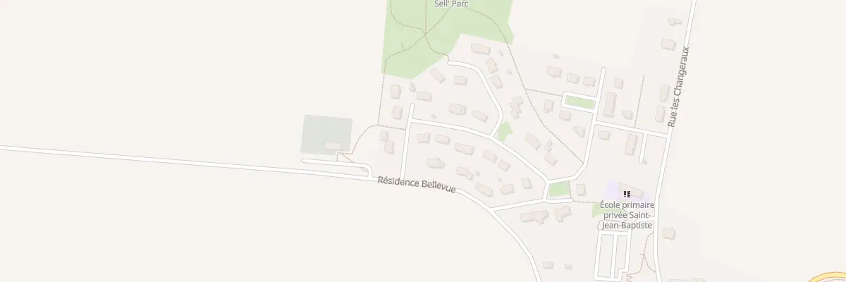 Plan du 15 Res Bellevue à La Selle-en-Luitré