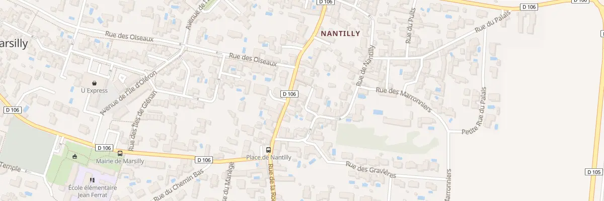 Plan du 7 Rue de Nantilly à Marsilly