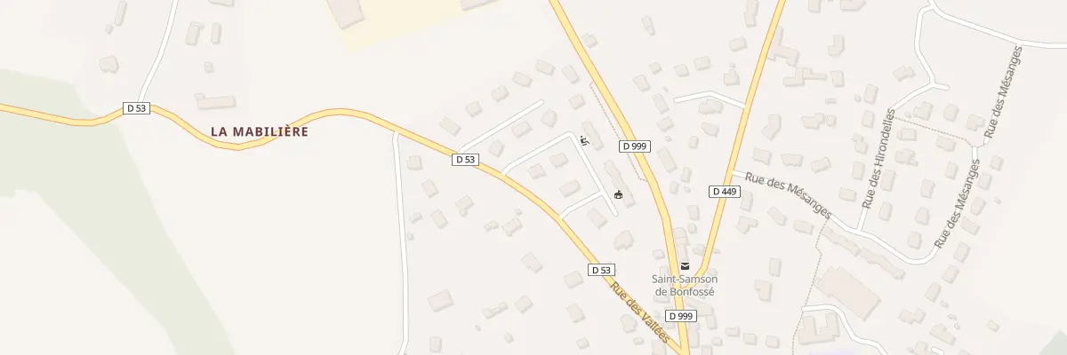 Plan du 5 Rue du Clos 2000 à Bourgvallées
