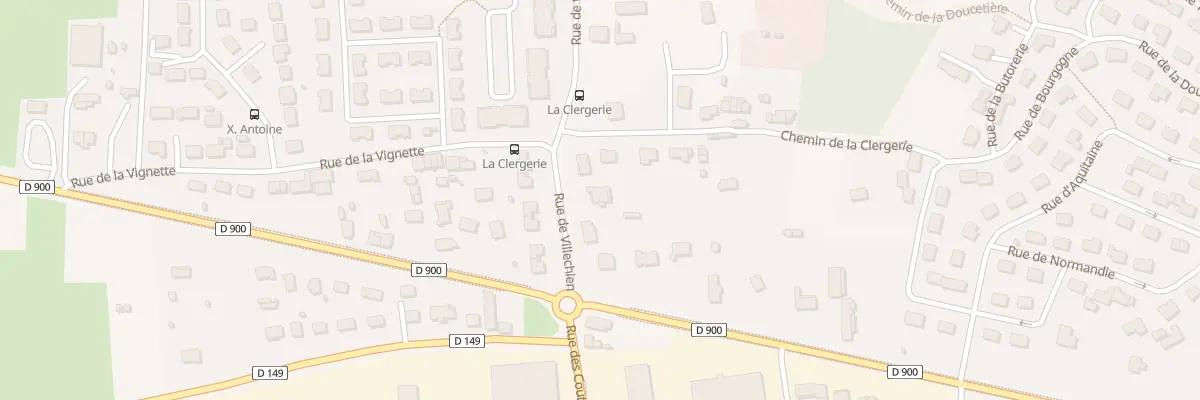 Plan du 6 Rue de Villechien à Agneaux