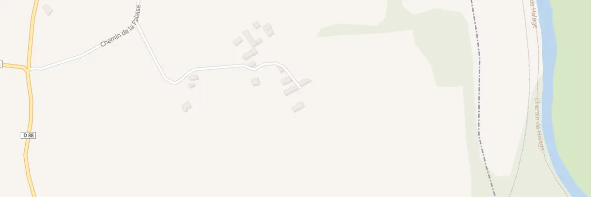 Plan du 8 Le Mesnil de Bas à Saint-Gilles