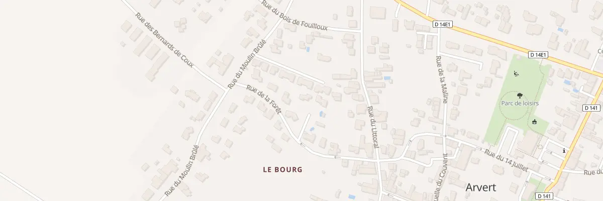 Plan du 14 Rue de la Forêt à Arvert