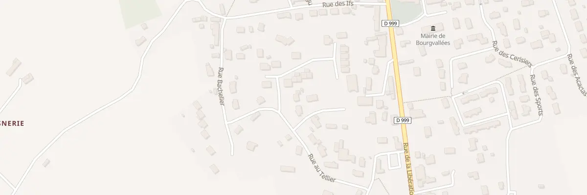 Plan du 30 Rue au Tellier - Stsamson de B à Bourgvallées