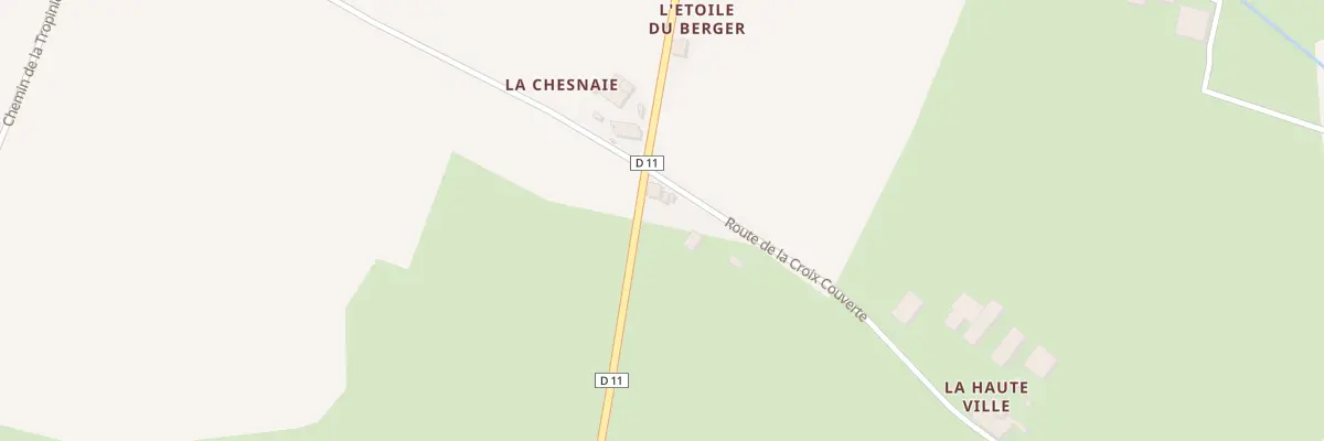 Plan du 5090 La Chesnaie à Saint-Michel-de-la-Roë