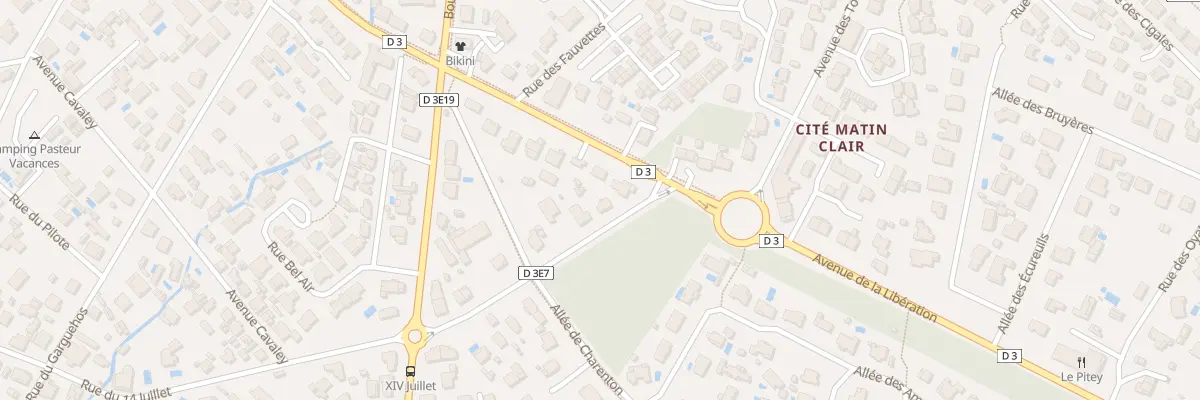 Plan du 57 Rue du Quatorze Juillet à Arès