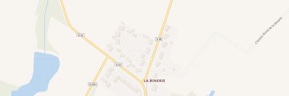 Plan du 3 Rue de la binerie à Saint-Hilaire-le-Vouhis
