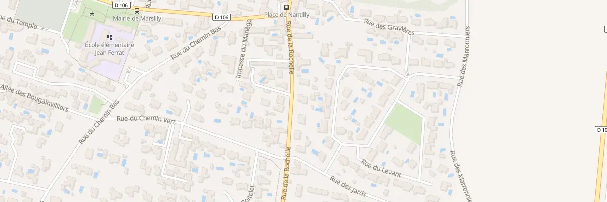 Plan du 7705 Rue de la Rochelle à Marsilly