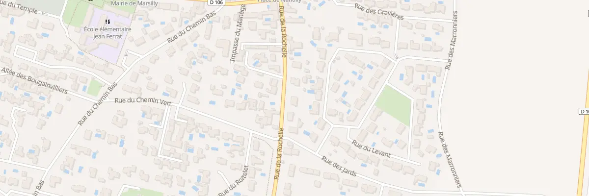 Plan du 7704 Rue de la Rochelle à Marsilly