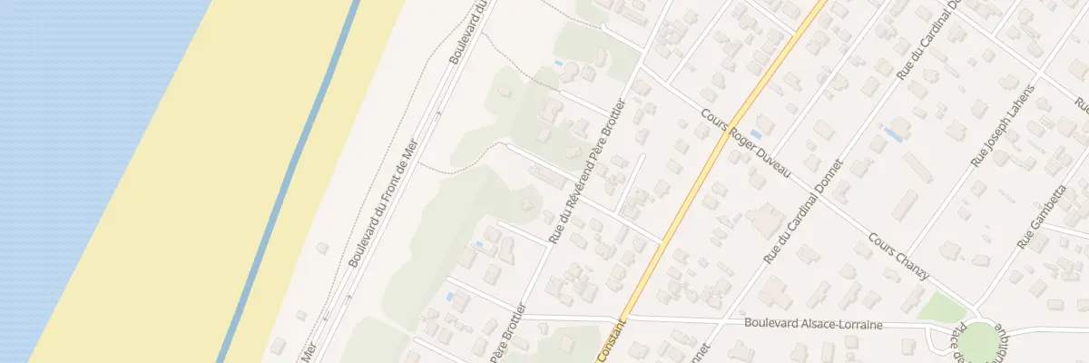 Plan du 27 Rue du Rp Daniel Brottier à Soulac-sur-Mer