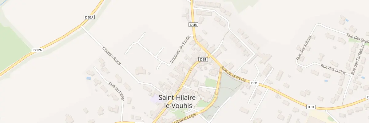Plan du 14 Rue henri adolphe archereau à Saint-Hilaire-le-Vouhis