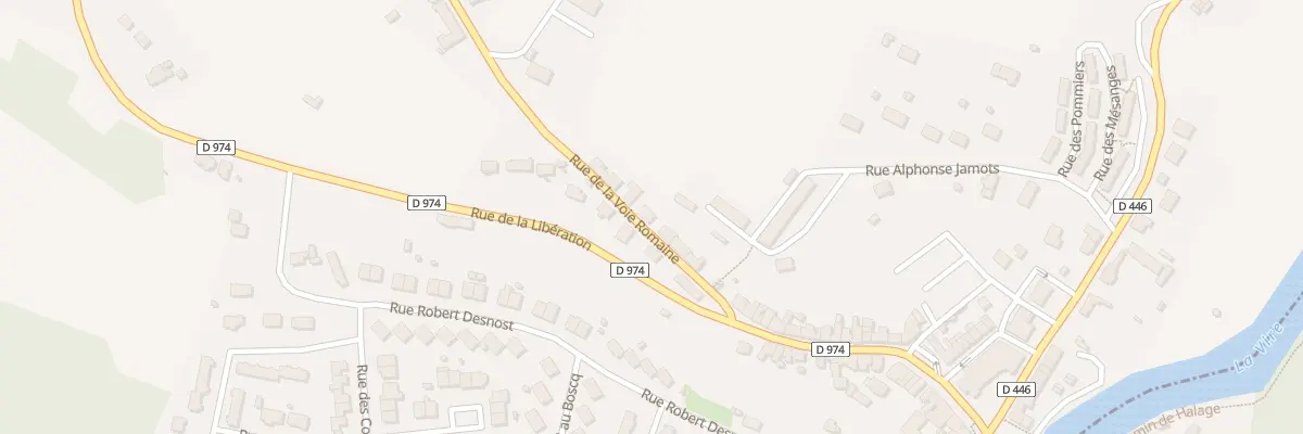 Plan du 92 Rue de la Voie Romaine à Pont-Hébert