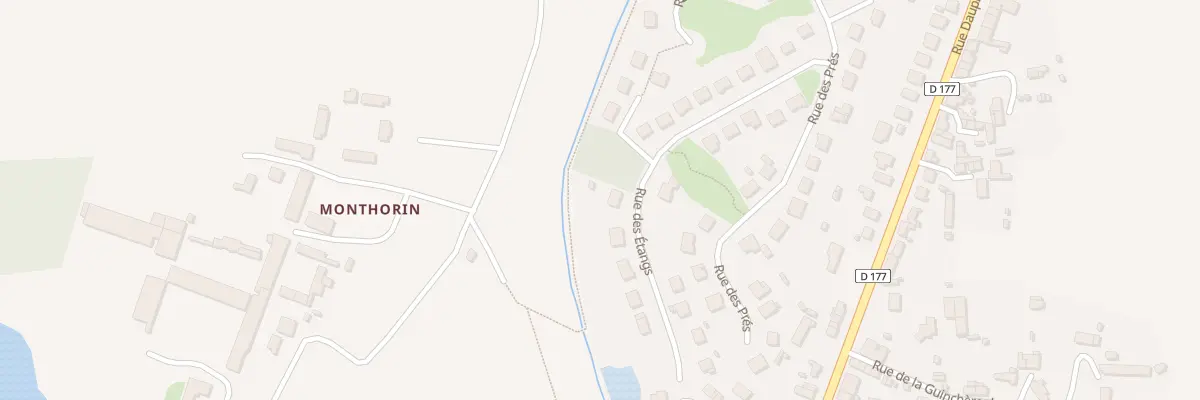 Plan du 24 Rue des Etangs à Louvigné-du-Désert
